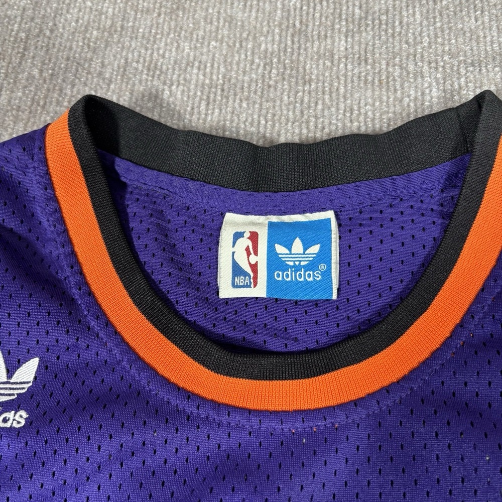 Vintage Steve Nash Phoenix Suns Jersey‎ Mens M Purple Hardwood Classics Adidas - Picture 8 of 10